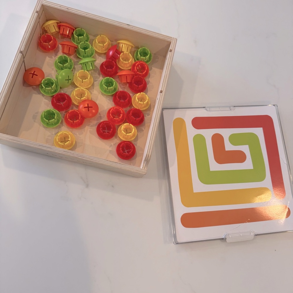 LOVEVERY Mosaic Button Board from The Companion Playkit